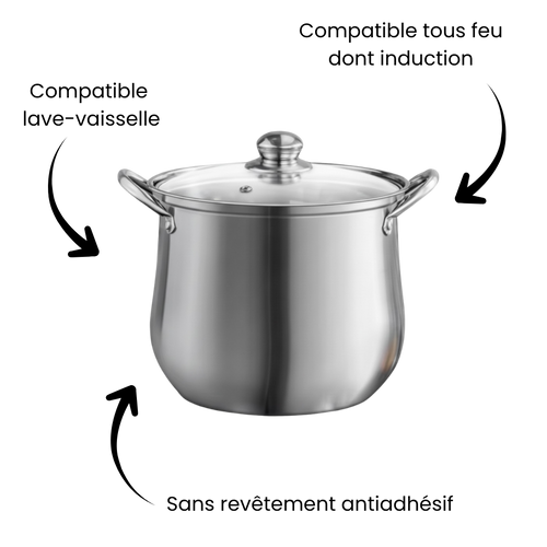Marmite inox