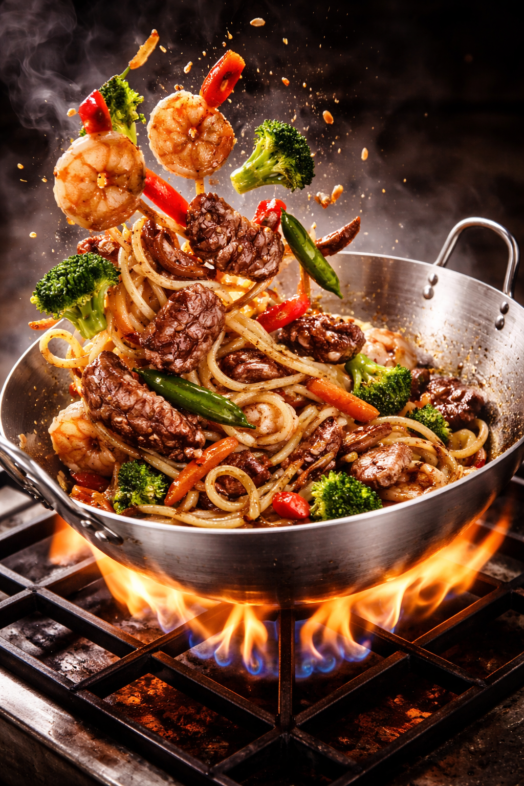 wok-inox-sauter-poelee-feu-vif